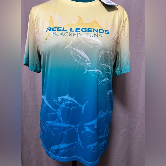 Reel Legends Mens Blackfin Tuna Size M,L,XL - Picture 3 of 8